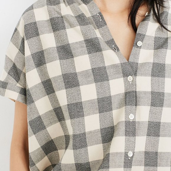 Madwell Central Shirt in Buffalo Check - Picture 4 of 9